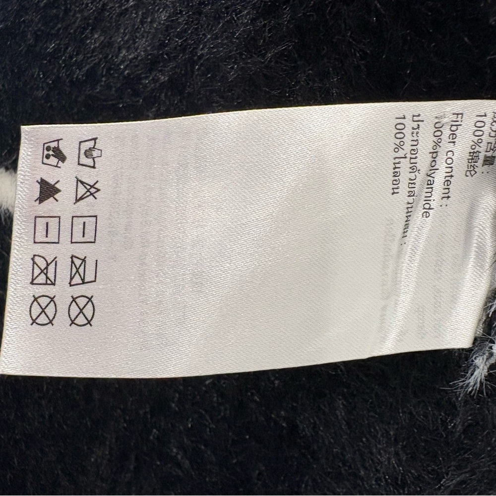 🖤 Urban Revivo Sherpa Jacket | Black & White | Size S 🖤 NWT - Picture 6 of 10